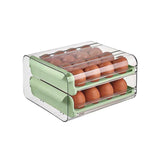 Maxbell 32 Grids Eggs Storage Box Duck Chickens Eggs Tray Stackable Fresh Keeping