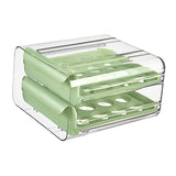 Maxbell 32 Grids Eggs Storage Box Duck Chickens Eggs Tray Stackable Fresh Keeping
