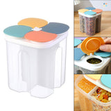 Maxbell Cereal Storage Container with Lid Storage Canister for Pet Food Snacks