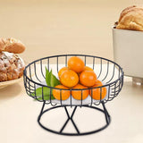 Maxbell Countertop Counter Fruit Basket Holder with Base for Food Displaying Kitchen L