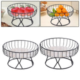 Maxbell Countertop Counter Fruit Basket Holder with Base for Food Displaying Kitchen S