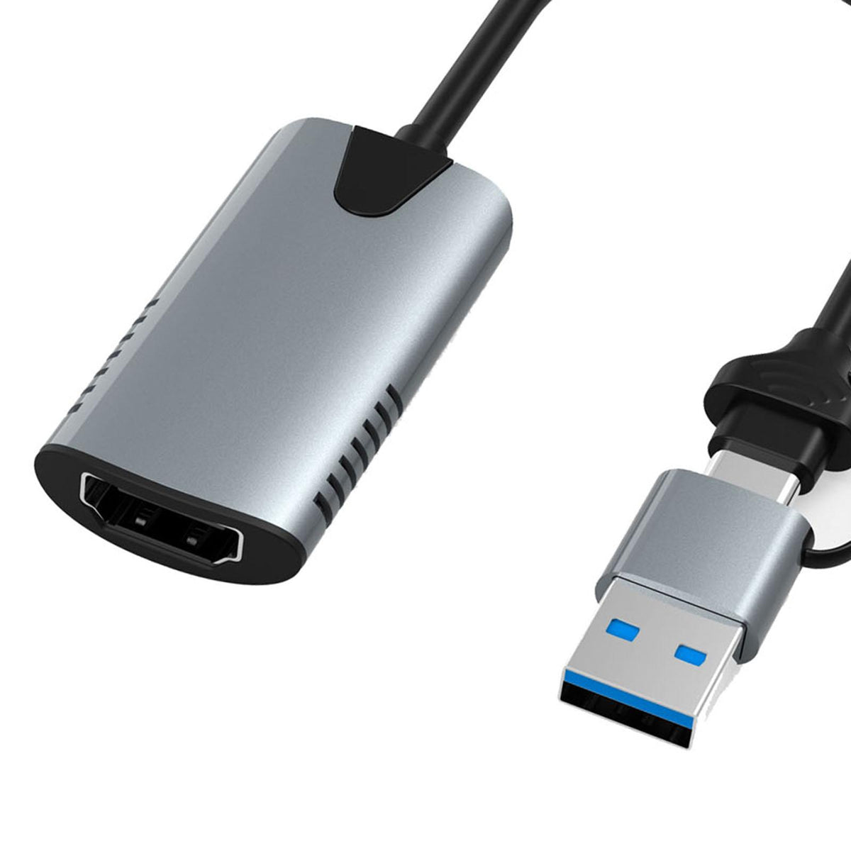 Maxbell Video Capture Card HDMI to USB C/USB 3.0 Portable for Record Video Audio