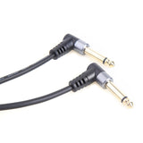 Maxbell 1/4 Insert Cable 6.35mm TRS to Dual 6.35mm TS for Sound Cards Amplifiers