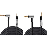 Maxbell Headphone Audio Cable Male to Male for HD599 HD558 HD518 4.4mm to 2.5mm