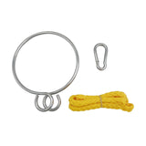 Maxbell Anchor Lift Rings with Rope Accessories 5.1 inch Diameter Outdoors Premium