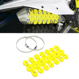Maxbell Motorcycle Exhaust Pipe Protector Universal Fit for Motorbike Accessory