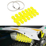 Maxbell Motorcycle Exhaust Pipe Protector Universal Fit for Motorbike Accessory