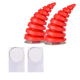 Maxbell 2Pcs Motorcycle Helmet Decoration Sticker Demon Horn for Bicycle Helmet