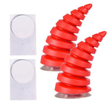 Maxbell 2Pcs Motorcycle Helmet Decoration Sticker Demon Horn for Bicycle Helmet