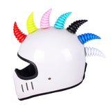 Maxbell 2Pcs Motorcycle Helmet Decoration Sticker Demon Horn for Bicycle Helmet