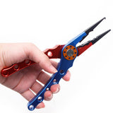 Maxbell Fishing Pliers Hook Remover Stainless Steel Saltwater Freshwater Scissors