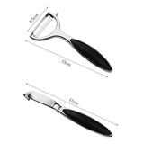 Maxbell Vegetable Peeler Potato Peelers 2 Count Y and i Shaped for Zinc Alloy Body