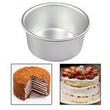 Maxbell Round Deep Metal Cake Pan for Kitchen Valentines Baking Supplies Restaurants 5in