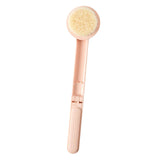 Maxbell Foldable Long Handle Shower Bath Brush Back Foot Clean Scrubber Home Pink