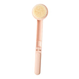 Maxbell Foldable Long Handle Shower Bath Brush Back Foot Clean Scrubber Home Pink