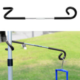 Maxbell Portable Outdoor Camping Climbing Lantern Hanger Tent Pole Post Hook Black