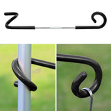 Maxbell Portable Outdoor Camping Climbing Lantern Hanger Tent Pole Post Hook Black