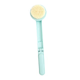 Maxbell Foldable Long Handle Shower Bath Brush Back Foot Clean Scrubber Home Green