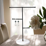 Maxbell Modern Free Standing Necklace Holder Display Jewelry Organizer for Women