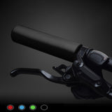 Maxbell MTB Bicycle Handle Grips High Density Foam Silicone Shock Absorption Black