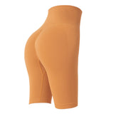 Maxbell Women Cycling Shorts Underwear Breathable for Yoga Running Pants yellow M