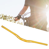 Maxbell Mountain Bike Riser Handlebar 31.8mm Aluminum Alloy Riser 30mm Yellow 720mm
