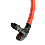 Maxbell Center Swimming Snorkel Diving Snorkeling Silicone Mouthpiece Dive Red Black