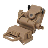 Maxbell L4G24 Nvg Helmet Mount Support Bracket Holder for Pvs15 Pvs18 Gpnvg18 Khaki