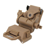 Maxbell L4G24 Nvg Helmet Mount Support Bracket Holder for Pvs15 Pvs18 Gpnvg18 Khaki