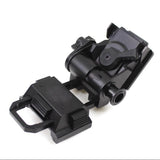 Maxbell Portable Helmet Mount Goggles NVG Holder Outdoor Aluminum Alloy for PVS15 Black