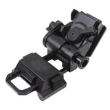 Maxbell Portable Helmet Mount Goggles NVG Holder Outdoor Aluminum Alloy for PVS15 Black