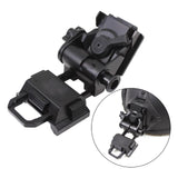 Maxbell Portable Helmet Mount Goggles NVG Holder Outdoor Aluminum Alloy for PVS15 Black