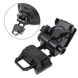 Maxbell Portable Helmet Mount Goggles NVG Holder Outdoor Aluminum Alloy for PVS15 Black