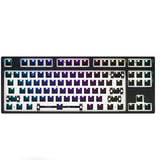 Maxbell 87Key Mechanical Keyboard Kit Hot Swappable Light Effect Black Tri-Mode