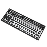 Maxbell 87Key Mechanical Keyboard Kit Hot Swappable Light Effect Black Tri-Mode