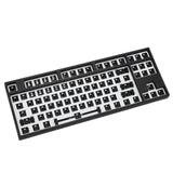 Maxbell 87Key Mechanical Keyboard Kit Hot Swappable Light Effect Black Tri-Mode