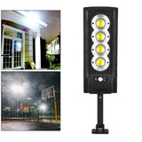 Maxbell Outdoor Solar LED Street Light Motion Sensor Remote Control Lamp 4 Large COB