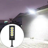 Maxbell Outdoor Solar LED Street Light Motion Sensor Remote Control Lamp 4 Large COB