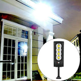 Maxbell Outdoor Solar LED Street Light Motion Sensor Remote Control Lamp 4 Large COB