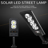 Maxbell Outdoor Solar LED Street Light Motion Sensor Remote Control Lamp 4 Large COB