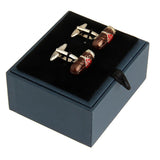 Maxbell Cuff Links Stand Cufflinks Holder Storage Men Jewelry Gift Display Box Case