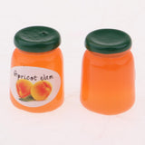 Maxbell 1/12 Dollhouse Miniature Apricot Jam Bottle Groceries Food Kitchen Accessory