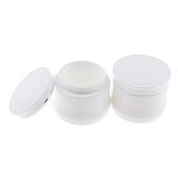 Maxbell 2pcs Empty Bottle Cosmetic Jars Box for Makeup Face Cream Essential Oil 150g