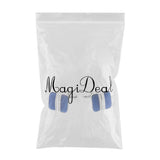 Maxbell Blue Cufflinks Cuff Links Tie Clips Necktie Wedding Men Boy Groomsman Gift