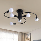 Maxbell LED Pendant Light Lighting Fixture Chandelier Home Ceiling Light Black