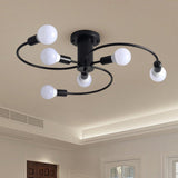 Maxbell LED Pendant Light Lighting Fixture Chandelier Home Ceiling Light Black