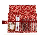 Maxbell Knitting Bag Sewing Kit Sewing Needle Sewing Tool Set Embroidery Thread red