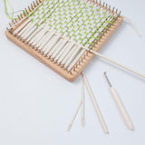 Maxbell Knitting Loom Needles Craft Kits Flexible for Scarfs Shawls Hats