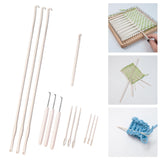 Maxbell Knitting Loom Needles Craft Kits Flexible for Scarfs Shawls Hats