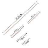 Maxbell Knitting Loom Needles Craft Kits Flexible for Scarfs Shawls Hats